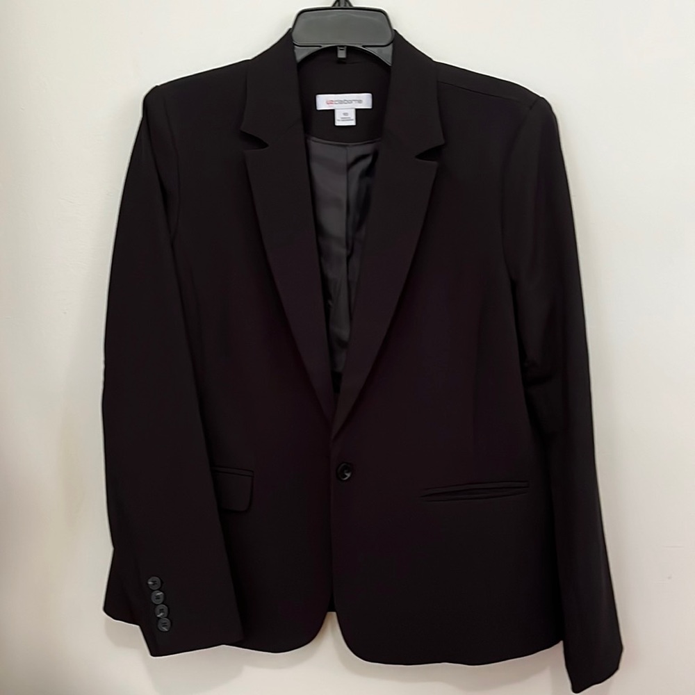 Brand New Liz Claiborne Women Black Blazer